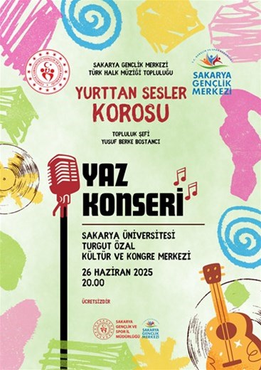 Sakarya’da Genç Nefeslerden “Yurttan Sesler” Korosu 