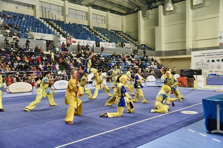 GELENEKSEL WUSHU TÜRKİYE ŞAMPİYONASI SAKARYA'DA GERÇEKLEŞTİ