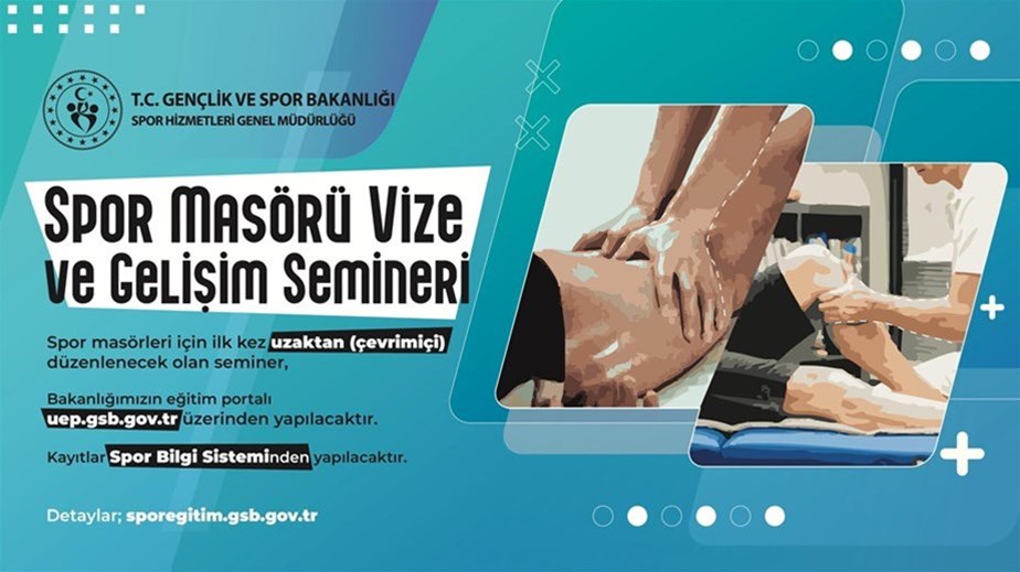 Spor Masörü Vize ve Gelişim Semineri