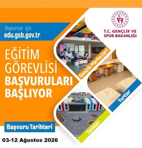 📢 Eğitim Görevlisi Başvuruları Başlıyor!